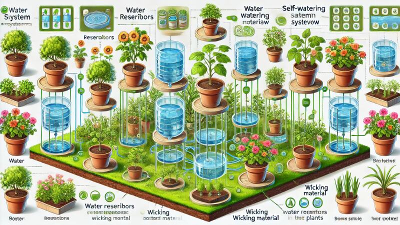 self watering system